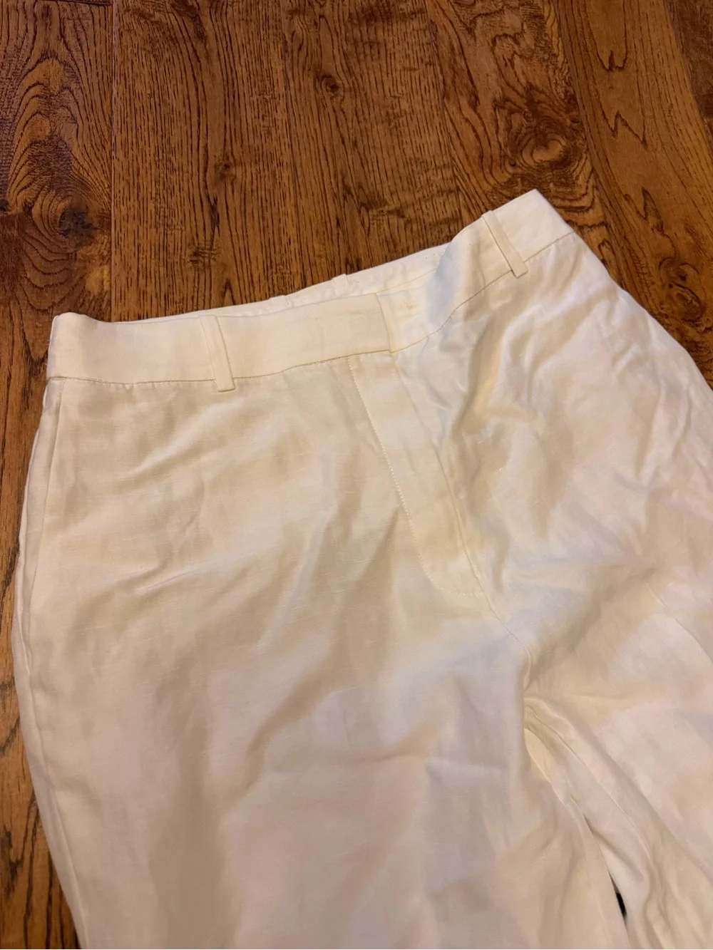 Aritzia Babaton agency Linen Pant White size 12